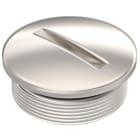 OBO BETTERMANN - Verschlussschraube mit O-Ring Ø23x9.5 Messing vernickelt
