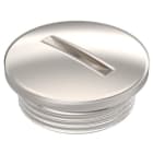 OBO BETTERMANN - Verschlussschraube mit O-Ring Ø24x9.5 Messing vernickelt