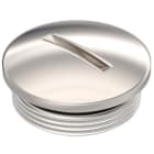 OBO BETTERMANN - Verschlussschraube mit O-Ring Ø28x11 Messing vernickelt
