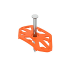 OBO BETTERMANN - Nagel-Fix 2.0 46x25x40 Polypropylen pastellorange