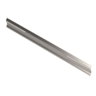 OBO BETTERMANN - Windschutzblech für Flachdachsystem 2200x21x205,5 Stahl bandverzinkt Zink/Aluminium, Double Dip zink