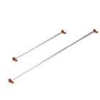 OBO BETTERMANN - Abstandslehre für Flachdachsystem 1570x127x67 Aluminium blank