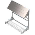 OBO BETTERMANN - Wechselrichterrahmen freistehend 725x1651x1554 Stahl tauchfeuerverzinkt / Edelstahl, rostfrei 1.4301