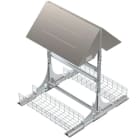 OBO BETTERMANN - Wechselrichterrahmen doppelseitig 1300x1151x1554 Stahl tauchfeuerverzinkt / Edelstahl, rostfrei 1.4301