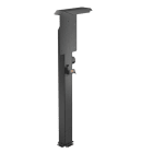 OBO BETTERMANN - Standsäule Ion Wallbox 1285x391x275 Edelstahl, rostfrei pulverbeschichtet schwarz