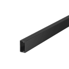 OBO BETTERMANN - Wand- und Deckenkanal mit Klebefolie 2000x20x10 Polyvinylchlorid schwarz 9005
