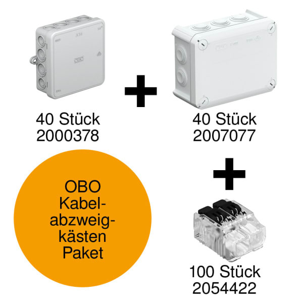 OBO BETTERMANN - OBO Kabelabzweigkästen Paket für Sonepar Aktuell 10/2026