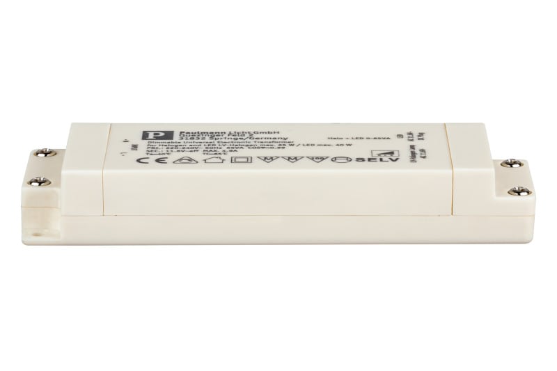 PAULMANN - Elektroniktrafo Halo+LED 0-65W 230/12V 65VA