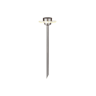 PAULMANN - Outdoor Solarspieß Ufo IP44 LED 1x0,2W Edelstahl/Klar Edelstahl/Glas
