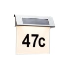 PAULMANN - Outdoor Solar Hausnummernleuchte IP44 LED 1x0,2W Edelstahl/Weiß