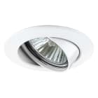 PAULMANN - Premium EBL schwenkbar max.50W 230V GU10 51mm weiss/Alu Zink