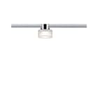 PAULMANN - URail Ceiling Topa Dot 1x4,9W 2700K Chrom/Klar/Satin 230V Metall/Acryl