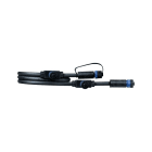 PAULMANN - Outdoor Plug & Shine Cable IP68 1m 1in-3out 2x1,5qmm Schwarz Kunststoff