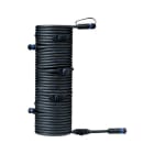 PAULMANN - Outdoor Plug & Shine Cable IP68 15m 1 in-7 out 2x1,5mm² Schwarz Kunststoff