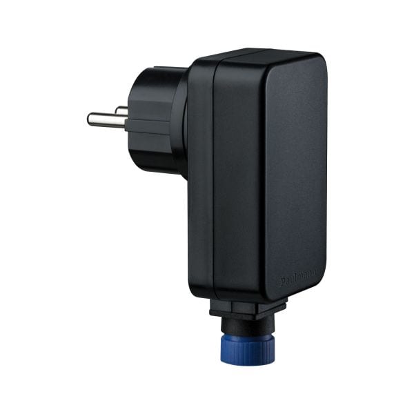 PAULMANN - Outdoor Plug & Shine Power Supply IP44 230/24V DC 21W Schwarz Kunststoff