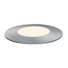 PAULMANN - Outdoor Plug & Shine Floor Mini IP67 3000K 2,5W 24V 55mm Silber Eds/Kst