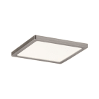PAULMANN - EBL Set Panel Areo eckig dim IP44 1x6,5W 3000K 230V 120x120mm Nickel matt/Kunstst