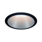 PAULMANN - EBL Set Cole Coin 3StepDim rd starr LED 1x6W 2700K 230V schwarz/silber mt/Kst
