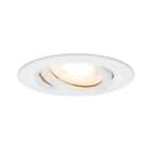 PAULMANN - EBL Set Nova Plus IP65 schwb max 1x35W GU10/GU5,3 51mm weiss matt/Alu Zink