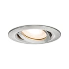 PAULMANN - EBL Set Nova Plus IP65 schwb max 1x35W GU10/GU5,3 51mm Eisen geb/Alu Zink