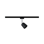 PAULMANN - URail Spot Cover max 1x10W GU10 Schwarz matt/Chrom 230V Metall/Kunststoff