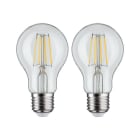PAULMANN - LED Fil 2er AGL 470lm E27 2700K klar 5W 230V