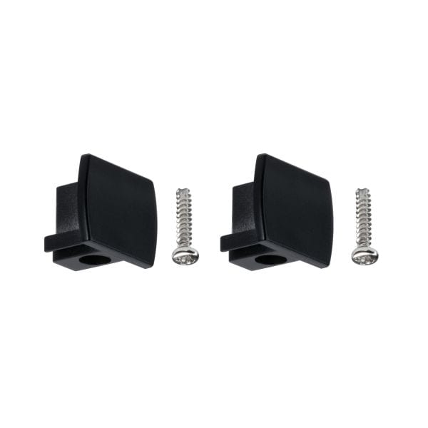 PAULMANN - URail Universal Endcap 2er Pack Schwarz matt Kunststoff