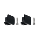 PAULMANN - URail Universal Endcap 2er Pack Schwarz matt Kunststoff