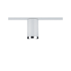 PAULMANN - URail Spot Tube max1x10W GU10 weiss /Chrom Metall