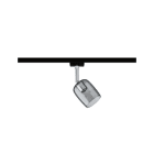 PAULMANN - URail Spot Blossom max 1x10W G9 schwarz matt/Rauchglas 230V Metall/Glas