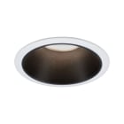 PAULMANN - EBL Cole rund starr max 1x10W GU10 230V weiß/schwarz matt Alu/Kunststoff