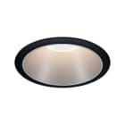 PAULMANN - EBL Cole rund starr max 1x10W GU10 230V schwarz matt/silber Alu/Kunststoff