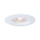 PAULMANN - EBL Nova mini Coin rund starr IP44 LED 1x4W 310lm weiss matt/Alu