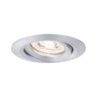 PAULMANN - EBL Nova mini Coin rund schwenkbar LED 1x4W 310lm Alu gedreht/Alu