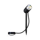 PAULMANN - Outdoor Plug & Shine color Spot Pike RGBW 4,5W 24V IP65 Anthrazit ZigBee
