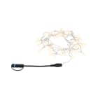 PAULMANN - Outdoor Plug & Shine Lichterkette 5m IP44 3000K 48x4lm 24V