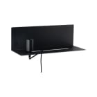 PAULMANN - WallCeiling Devara WL max 1x40W E27 schwarz 230V Metall