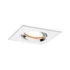 PAULMANN - EBL Set Nova Plus IP65 schwb eck max1x 35W GU10/GU5,3 Weiss matt-Chrom/Alu Zink