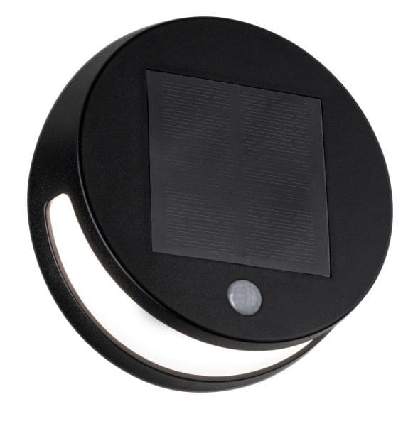 PAULMANN - Outdoor Solar Wandleuchte Helena IP44 3000K 300lm Bewegungsmelder Anthrazit