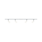 PAULMANN - URail Set Blossom 4x max.10W G9 Chrom matt/Chrom/Satin 230V Metall/Kunststoff