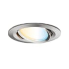 PAULMANN - EBL Set Nova Plus ZB Coin tw rd schw LED 1x6W 230V 51mm Eisen geb/Alu Zink