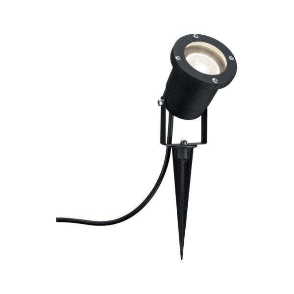 PAULMANN - Outdoor 230V Garden Spotlight IP65 GU10 3,5W 230V Schwarz Alu