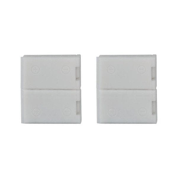 PAULMANN - Function YourLED ECO Clip-to-Clip Connector 2er Pack Weiß Kunststoff