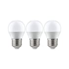 PAULMANN - LED 3er-Pack Tropfen 3,5W E27 230V 2700K