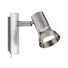 PAULMANN - Spotlight Teja max 1x10W GU10 Nickel satiniert 230V Metall