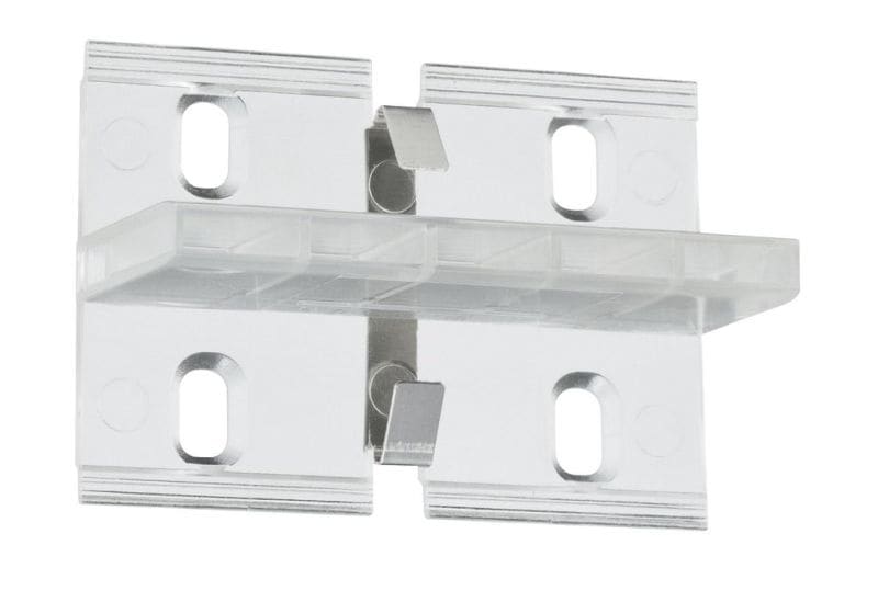 PAULMANN - Function Duo Profil Fixture 4er Pack Transparent Kunststoff