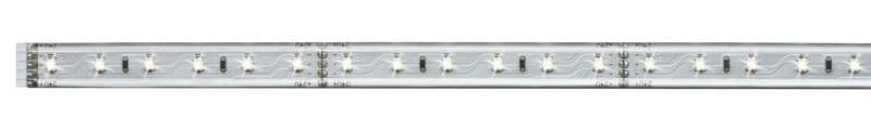 PAULMANN - MaxLED 500 Stripe 1m Daylight IP44 Cover 6500K 6W 24V Silber Kst
