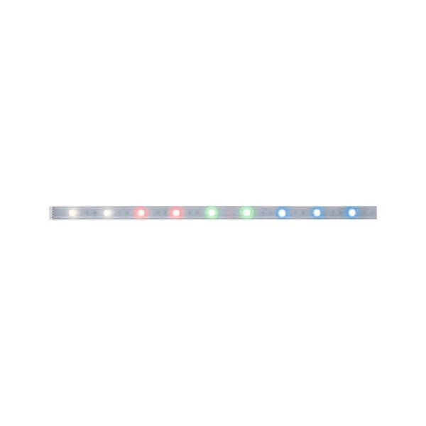 PAULMANN - MaxLED 250 Stripe 1m RGBW IP44 Cover 3000K 7W 24V Silber Kst