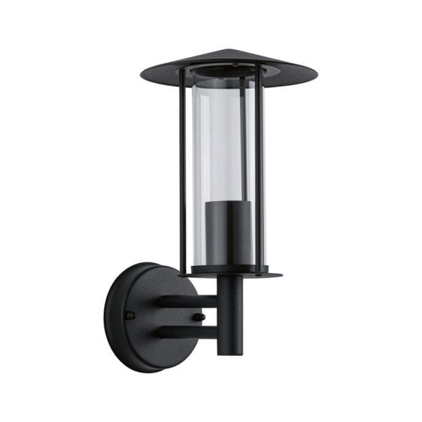 PAULMANN - Outdoor 230V Wandleuchte Classic IP44 E27 Metall/Glas Dark Grey
