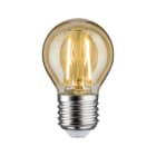 PAULMANN - LED Tropfen 430lm E27 4,7W gold dim 2500K 230V